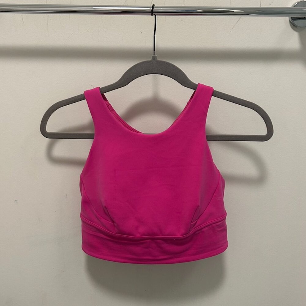 Sonic Pink Lululemon bra size 4